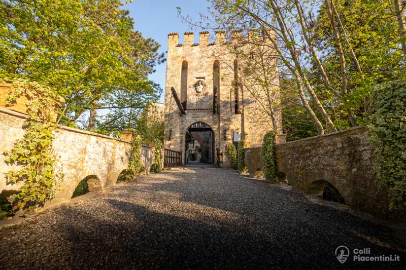 vialone di accesso al castello di Gropparello (2)