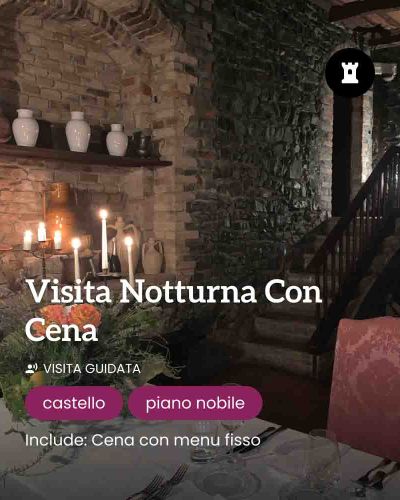 Castello di Gropparello – Visita Notturna con Cena