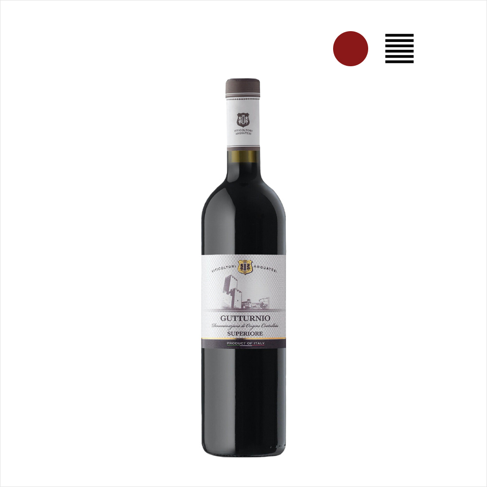CP v 0115 Gutturnio DOC Cantina Casabella Rosso Etichetta bottiglia singola