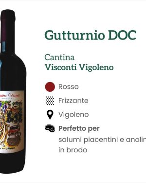 Gutturnio DOC – Cantina Visconti Vigoleno
