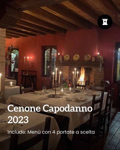 Castello di Gropparello: Cenone capodanno 2023 con visita