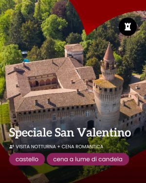 San Valentino al Castello di Rivalta: visita e cena romantica