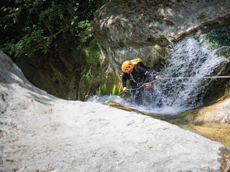 Parco Avventura Val Trebbia kanyoning