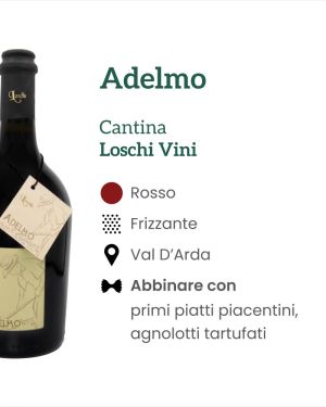 Gutturnio Frizzante “Adelmo” – Loschi Vini