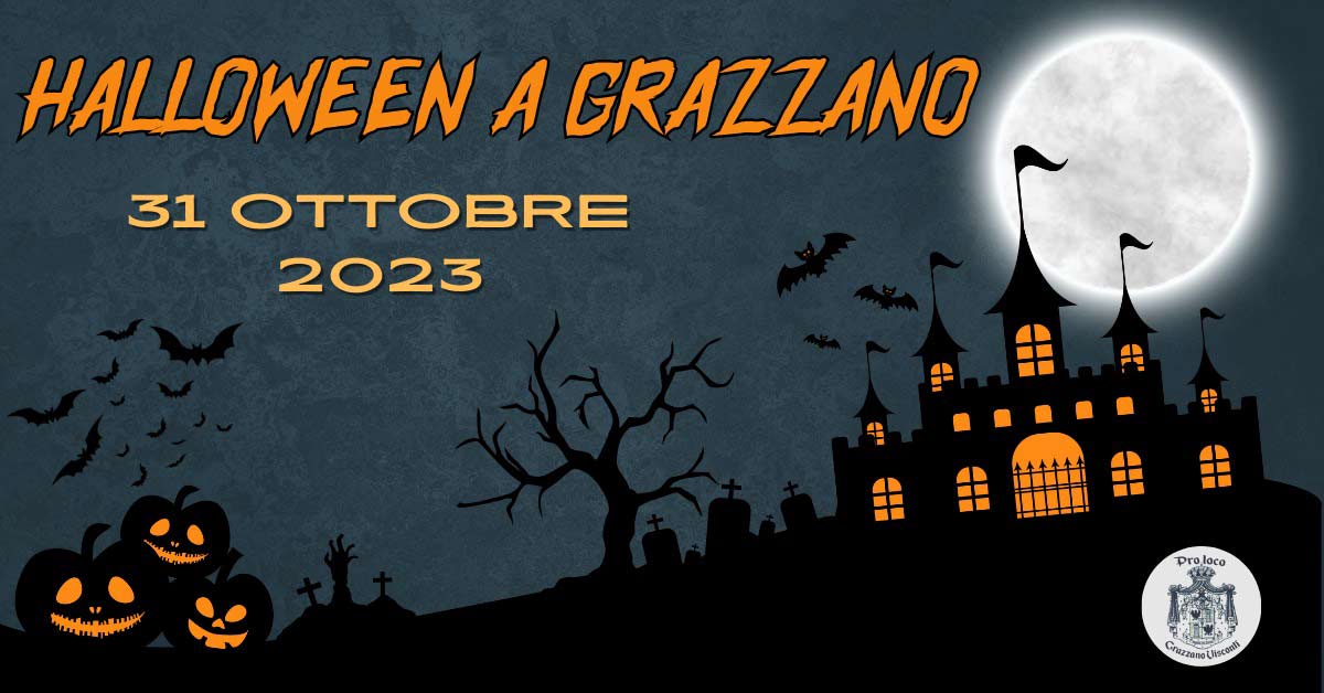 locandina ufficiale halloween grazzano visconti 2023