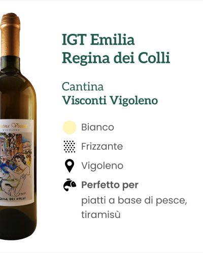 IGT Emilia frizzante “Regina dei Colli” – Cantina Visconti Vigoleno