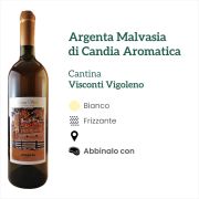 CP v 0207 Malvasia di Candia Aromatica Cantina Visconti Vigoleno Argenta Bianco Caratteristiche e abbinamenti