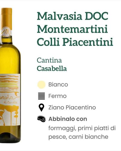 Malvasia DOC Montemartini – Cantine Casabella