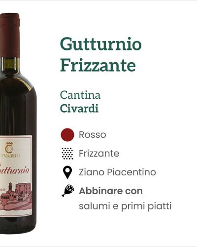 Gutturnio frizzante – Cantina Civardi