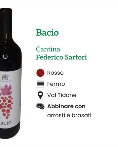 “Bacio” Barbera DOC – Federico Sartori